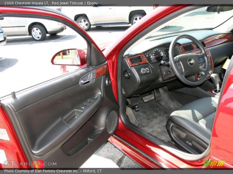 Red Jewel Tintcoat / Ebony 2009 Chevrolet Impala LT