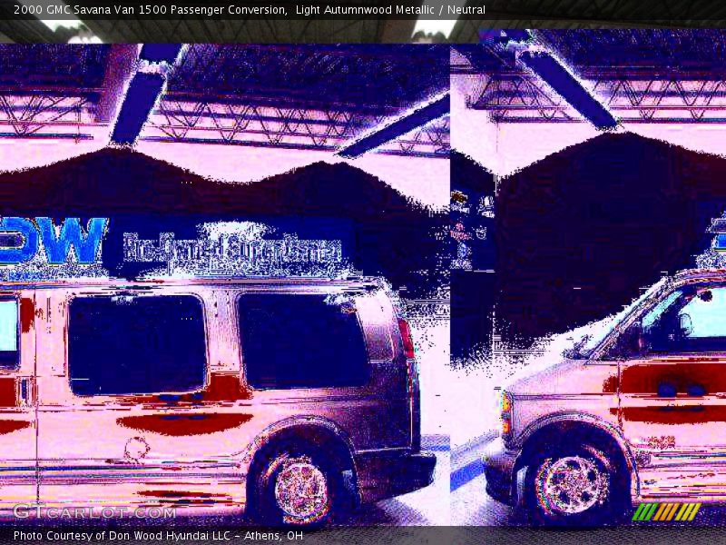 Light Autumnwood Metallic / Neutral 2000 GMC Savana Van 1500 Passenger Conversion