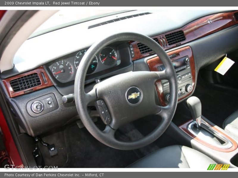 Red Jewel Tintcoat / Ebony 2009 Chevrolet Impala LT