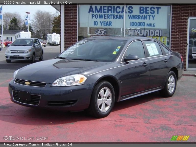 Slate Metallic / Gray 2009 Chevrolet Impala LT
