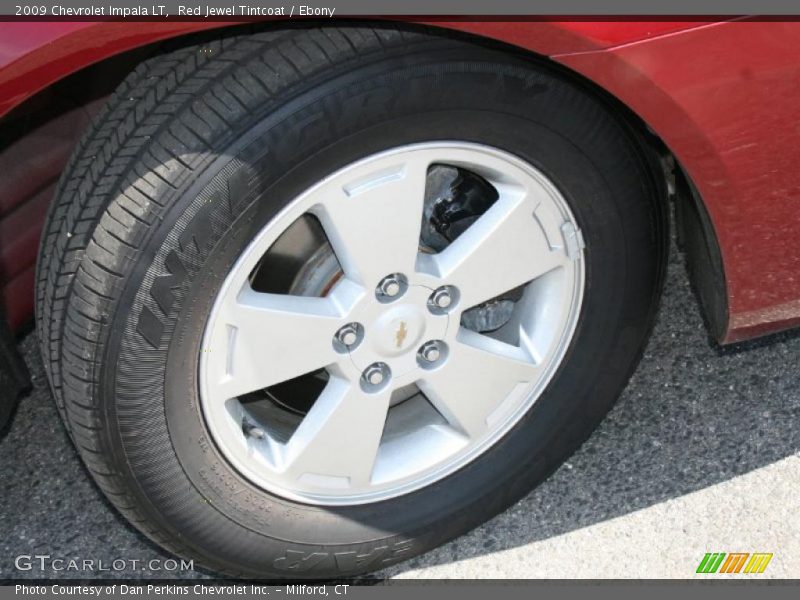 Red Jewel Tintcoat / Ebony 2009 Chevrolet Impala LT