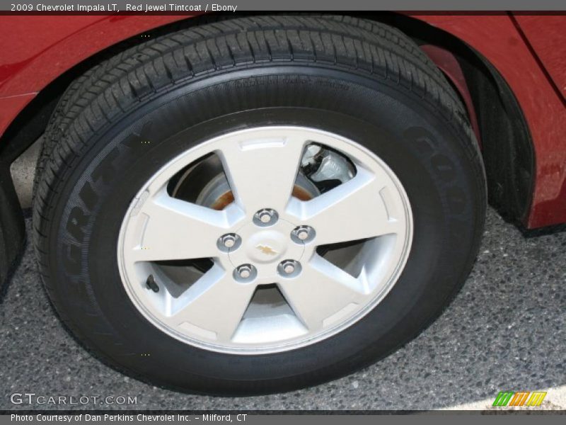 Red Jewel Tintcoat / Ebony 2009 Chevrolet Impala LT