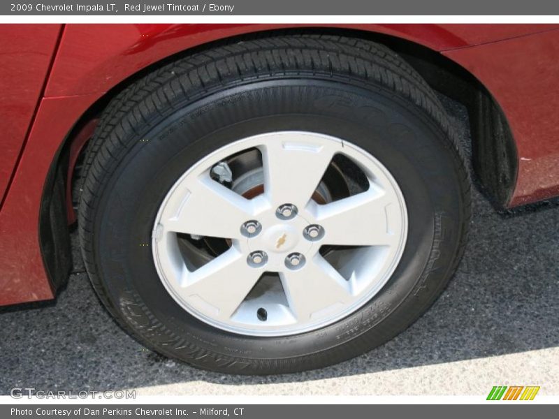 Red Jewel Tintcoat / Ebony 2009 Chevrolet Impala LT
