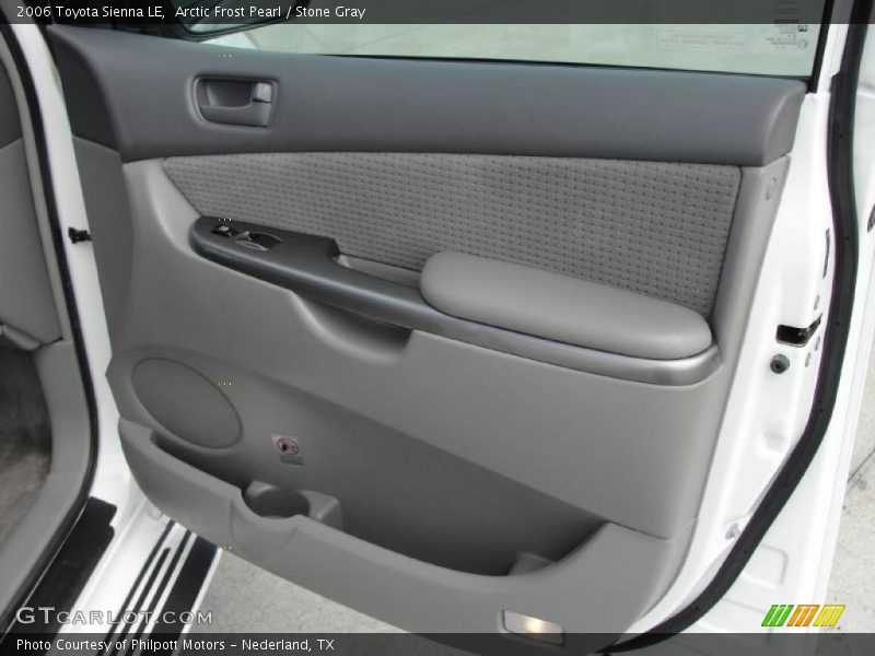 Arctic Frost Pearl / Stone Gray 2006 Toyota Sienna LE
