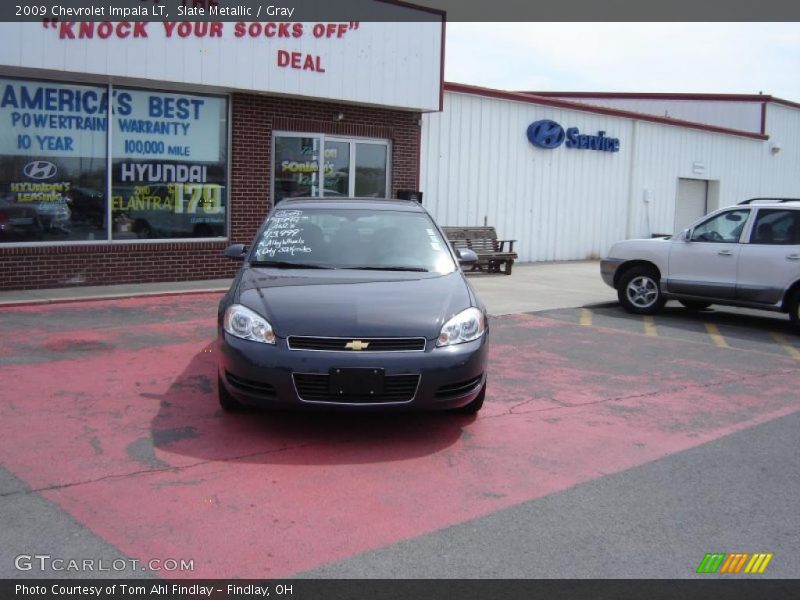 Slate Metallic / Gray 2009 Chevrolet Impala LT