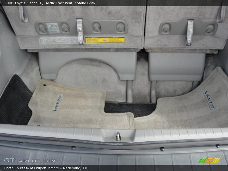 Arctic Frost Pearl / Stone Gray 2006 Toyota Sienna LE