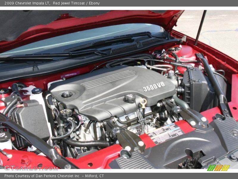 Red Jewel Tintcoat / Ebony 2009 Chevrolet Impala LT