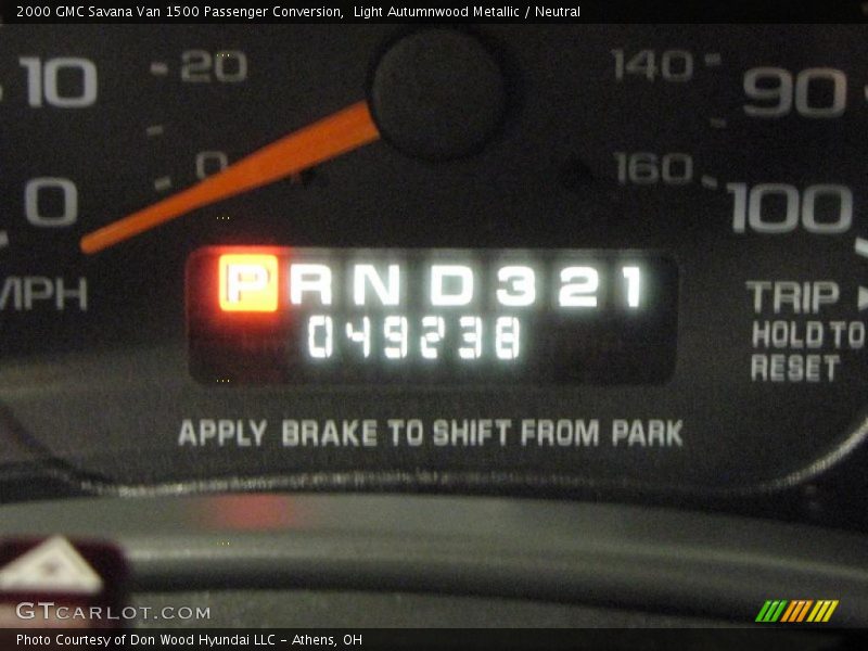 Light Autumnwood Metallic / Neutral 2000 GMC Savana Van 1500 Passenger Conversion