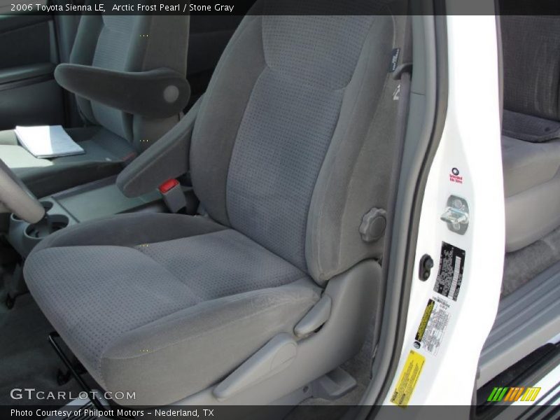 Arctic Frost Pearl / Stone Gray 2006 Toyota Sienna LE