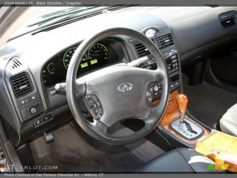 Black Obsidian / Graphite 2004 Infiniti I 35