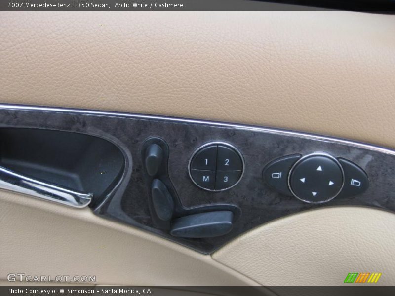 Arctic White / Cashmere 2007 Mercedes-Benz E 350 Sedan