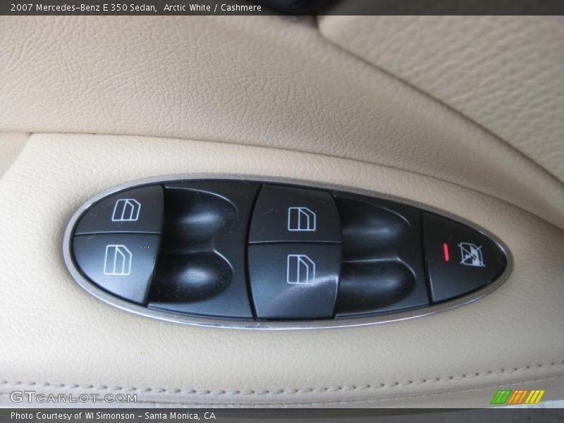 Arctic White / Cashmere 2007 Mercedes-Benz E 350 Sedan