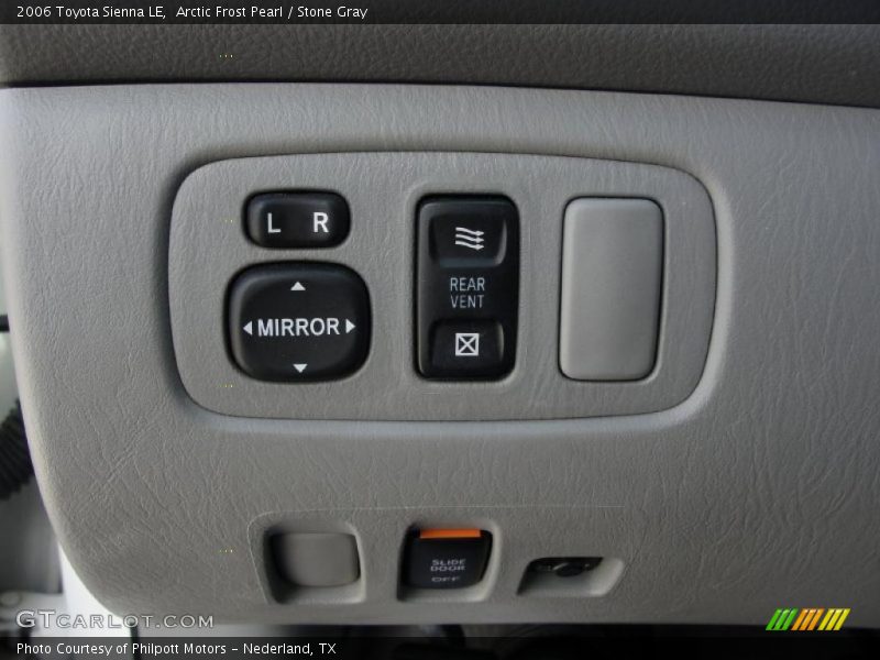 Arctic Frost Pearl / Stone Gray 2006 Toyota Sienna LE