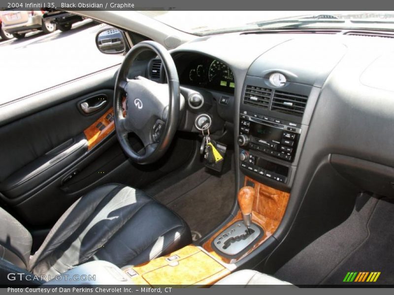Black Obsidian / Graphite 2004 Infiniti I 35