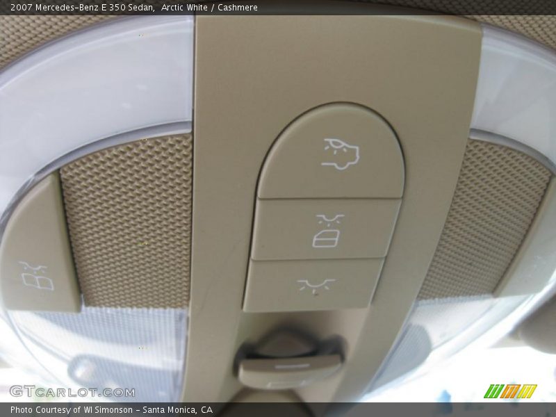Arctic White / Cashmere 2007 Mercedes-Benz E 350 Sedan