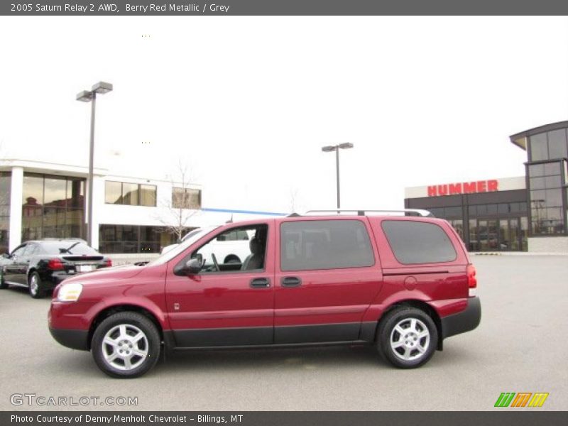 Berry Red Metallic / Grey 2005 Saturn Relay 2 AWD