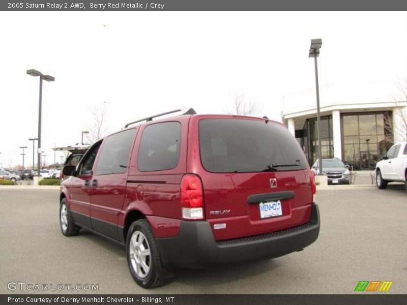 Berry Red Metallic / Grey 2005 Saturn Relay 2 AWD