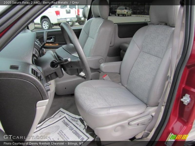 Berry Red Metallic / Grey 2005 Saturn Relay 2 AWD