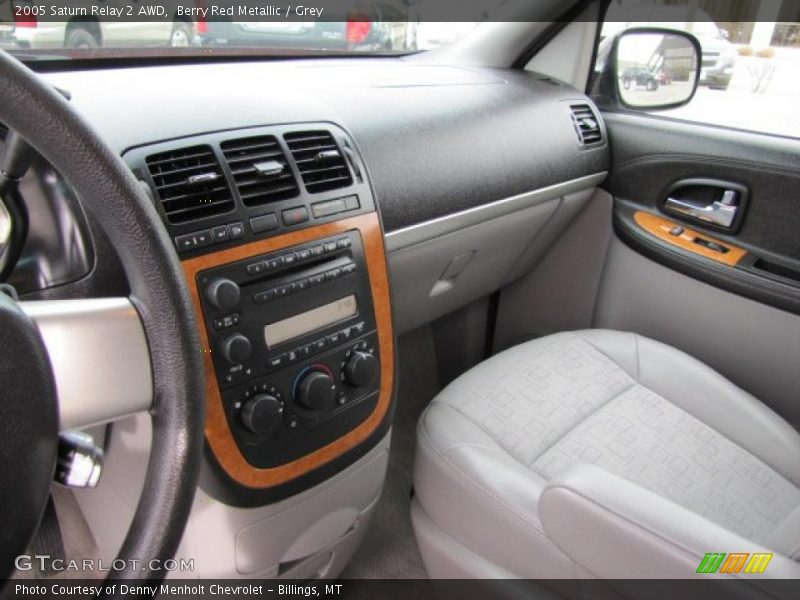 Berry Red Metallic / Grey 2005 Saturn Relay 2 AWD