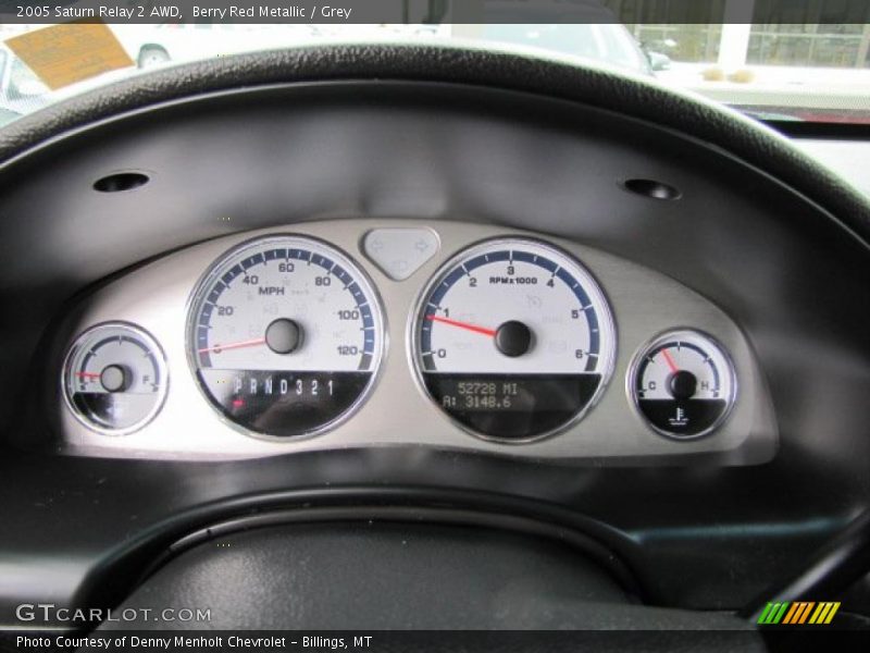 Berry Red Metallic / Grey 2005 Saturn Relay 2 AWD