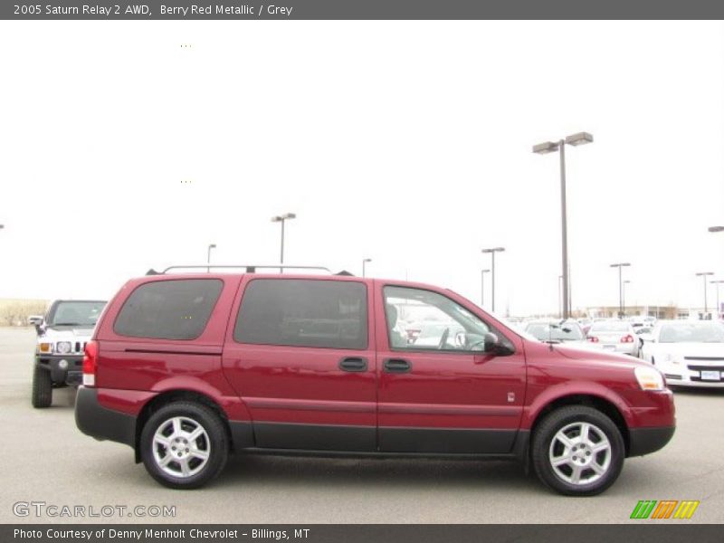 Berry Red Metallic / Grey 2005 Saturn Relay 2 AWD