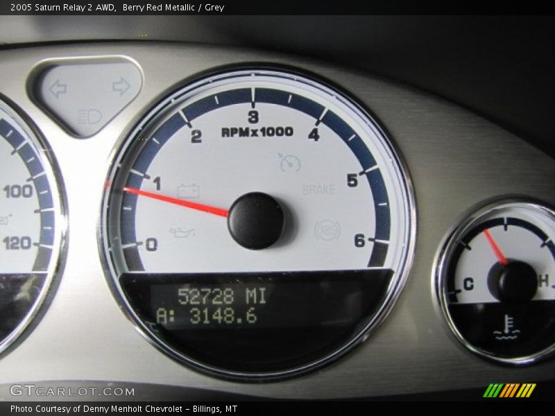 Berry Red Metallic / Grey 2005 Saturn Relay 2 AWD