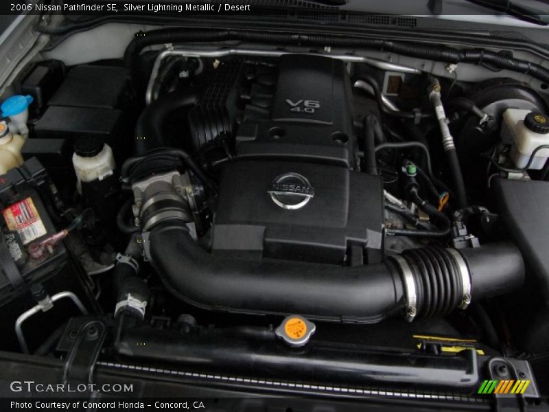 Silver Lightning Metallic / Desert 2006 Nissan Pathfinder SE