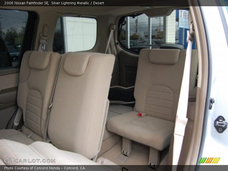 Silver Lightning Metallic / Desert 2006 Nissan Pathfinder SE