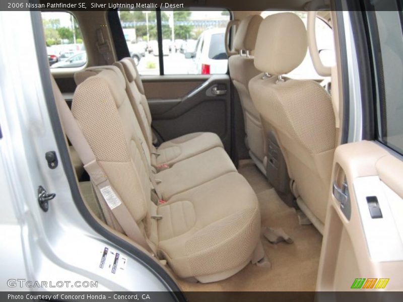 Silver Lightning Metallic / Desert 2006 Nissan Pathfinder SE