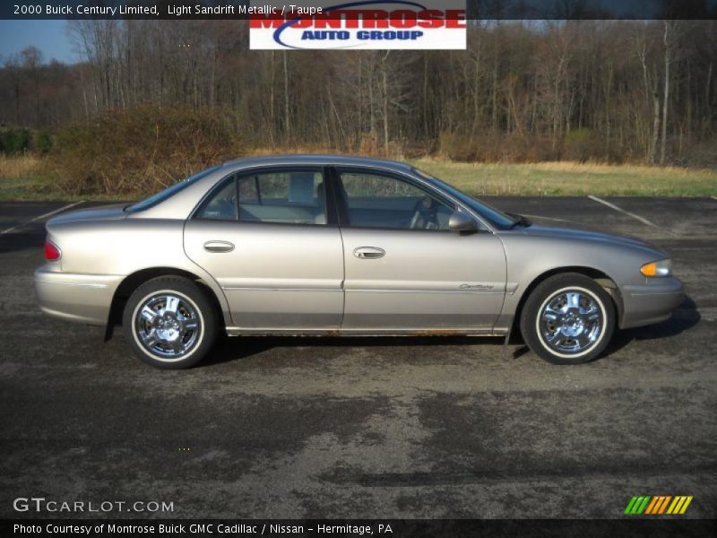 Light Sandrift Metallic / Taupe 2000 Buick Century Limited