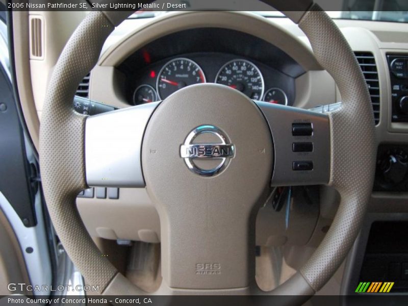Silver Lightning Metallic / Desert 2006 Nissan Pathfinder SE