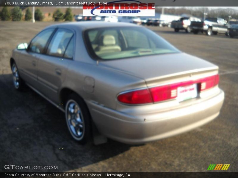 Light Sandrift Metallic / Taupe 2000 Buick Century Limited