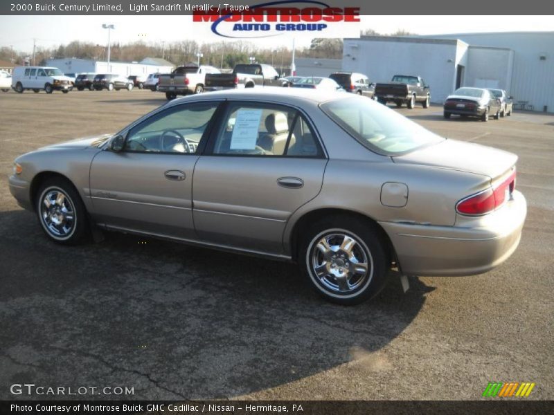 Light Sandrift Metallic / Taupe 2000 Buick Century Limited