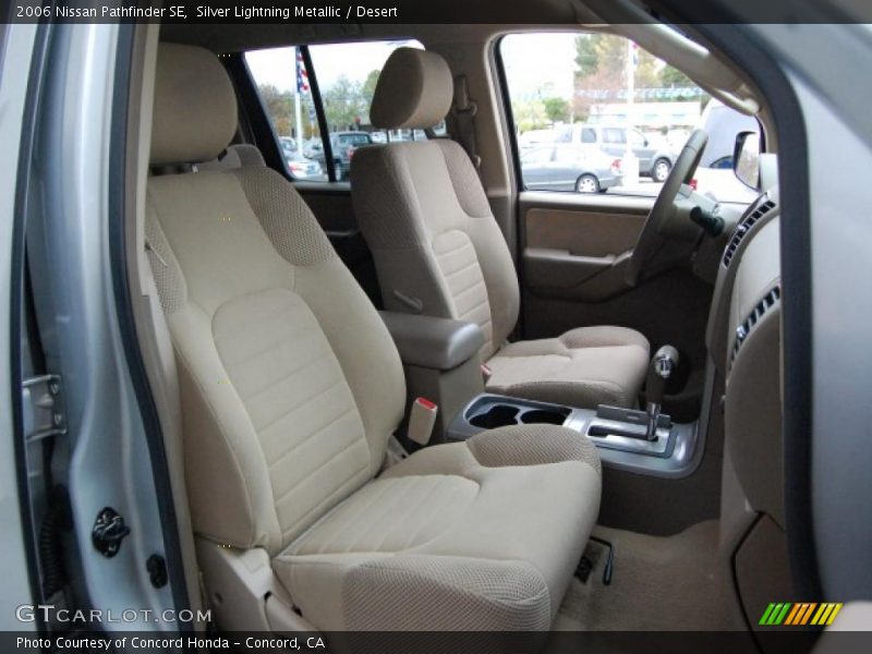 Silver Lightning Metallic / Desert 2006 Nissan Pathfinder SE