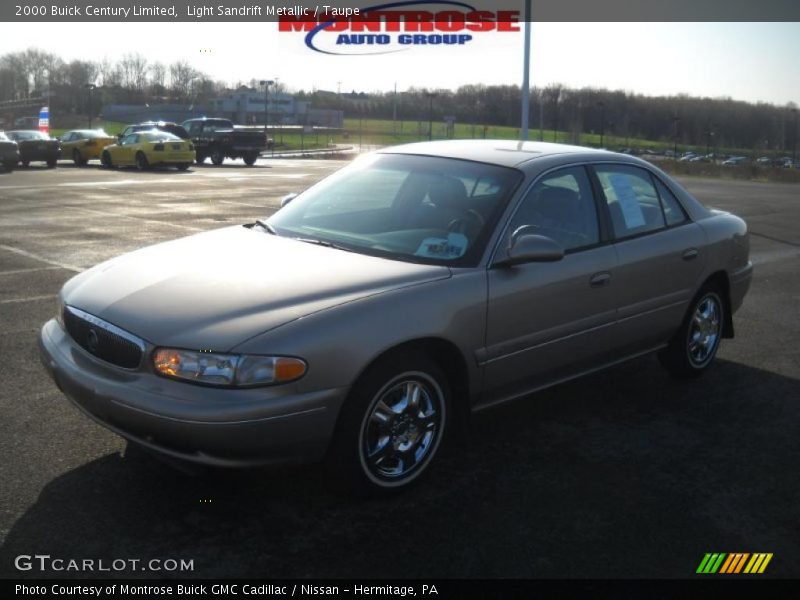 Light Sandrift Metallic / Taupe 2000 Buick Century Limited