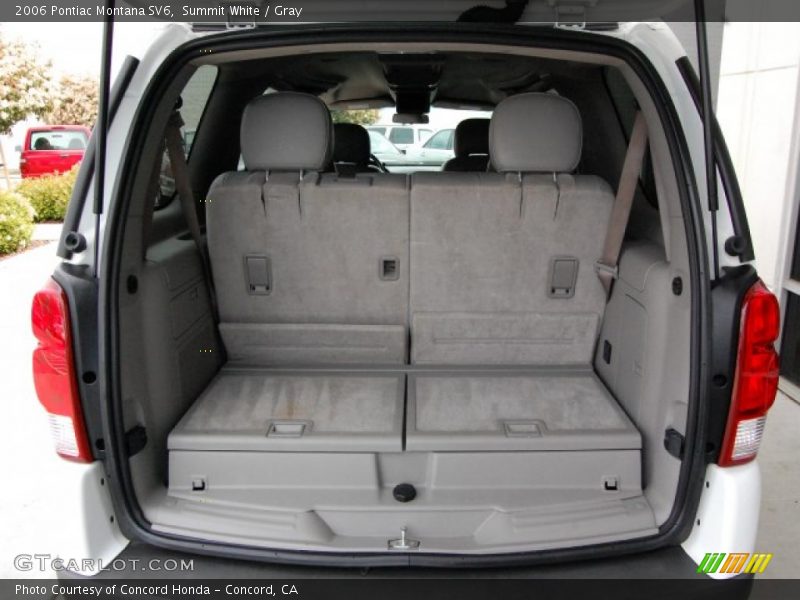 Summit White / Gray 2006 Pontiac Montana SV6