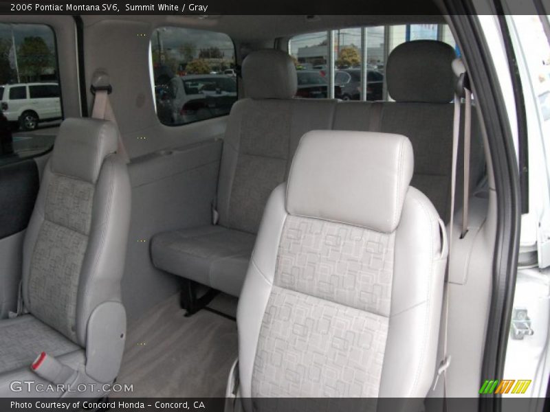 Summit White / Gray 2006 Pontiac Montana SV6