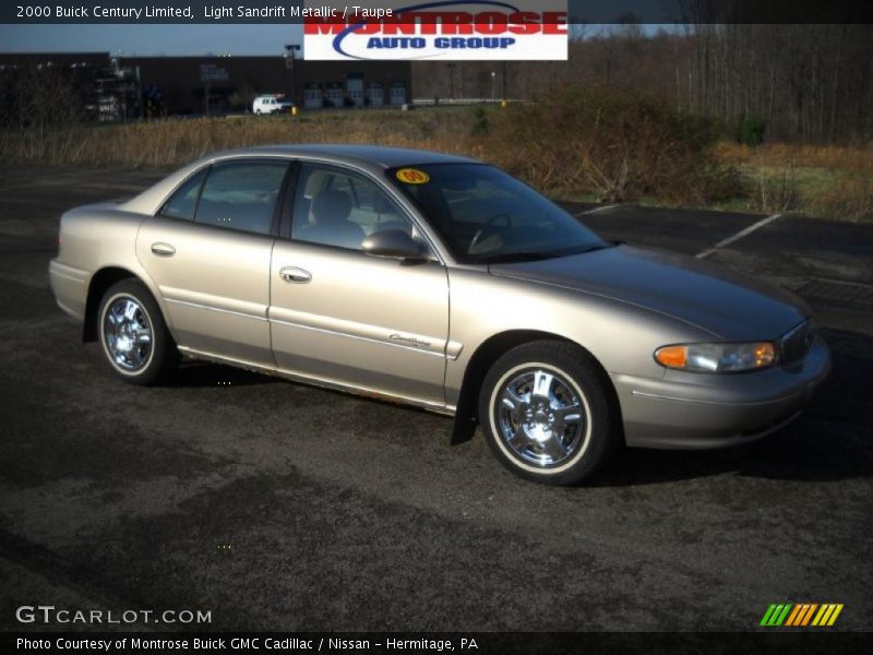Light Sandrift Metallic / Taupe 2000 Buick Century Limited
