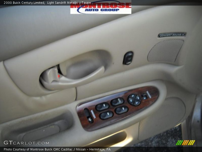 Light Sandrift Metallic / Taupe 2000 Buick Century Limited