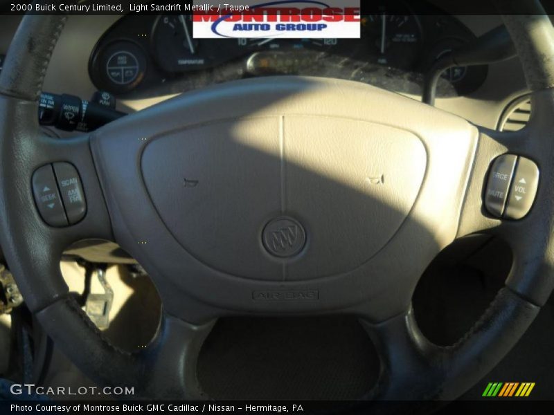 Light Sandrift Metallic / Taupe 2000 Buick Century Limited