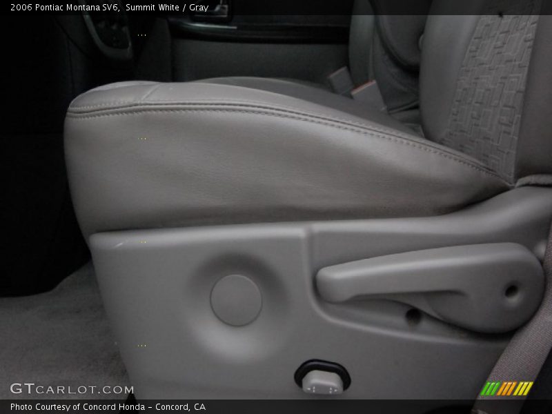 Summit White / Gray 2006 Pontiac Montana SV6