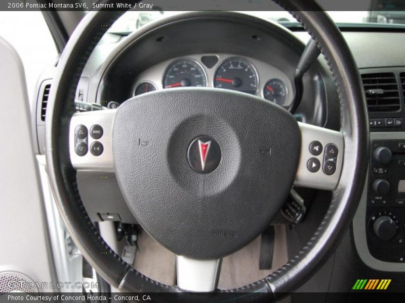 Summit White / Gray 2006 Pontiac Montana SV6