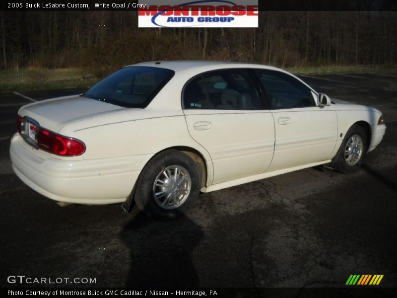 White Opal / Gray 2005 Buick LeSabre Custom