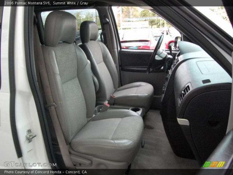 Summit White / Gray 2006 Pontiac Montana SV6