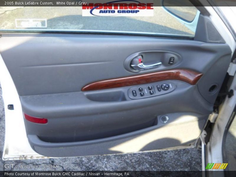 White Opal / Gray 2005 Buick LeSabre Custom