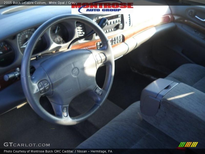 White Opal / Gray 2005 Buick LeSabre Custom