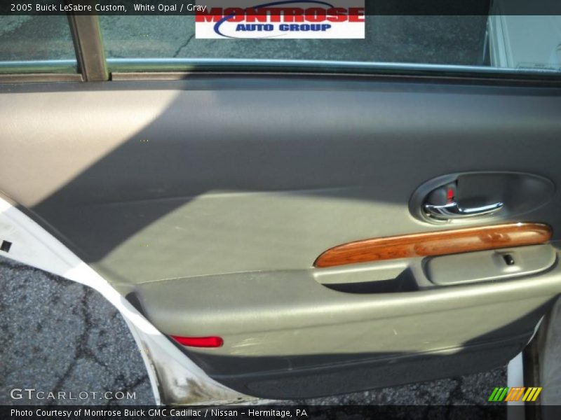 White Opal / Gray 2005 Buick LeSabre Custom