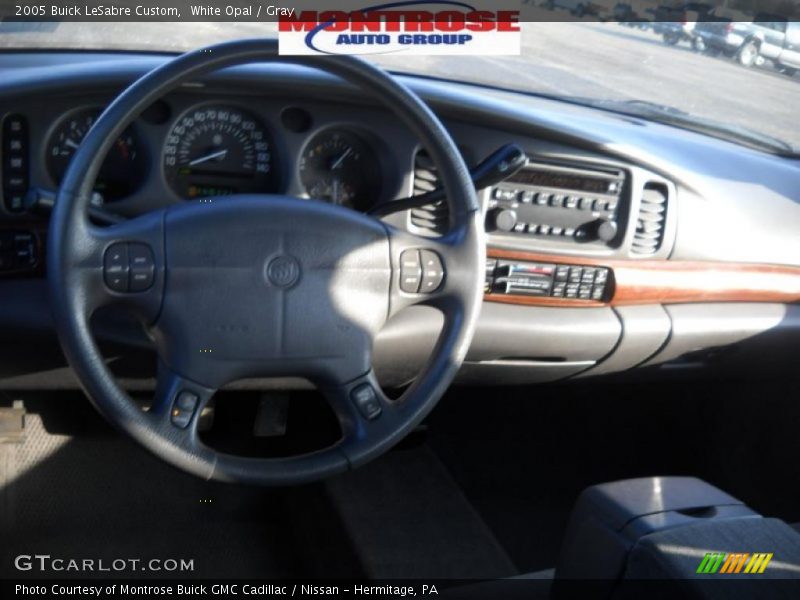 White Opal / Gray 2005 Buick LeSabre Custom