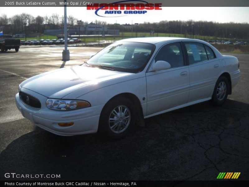 White Opal / Gray 2005 Buick LeSabre Custom