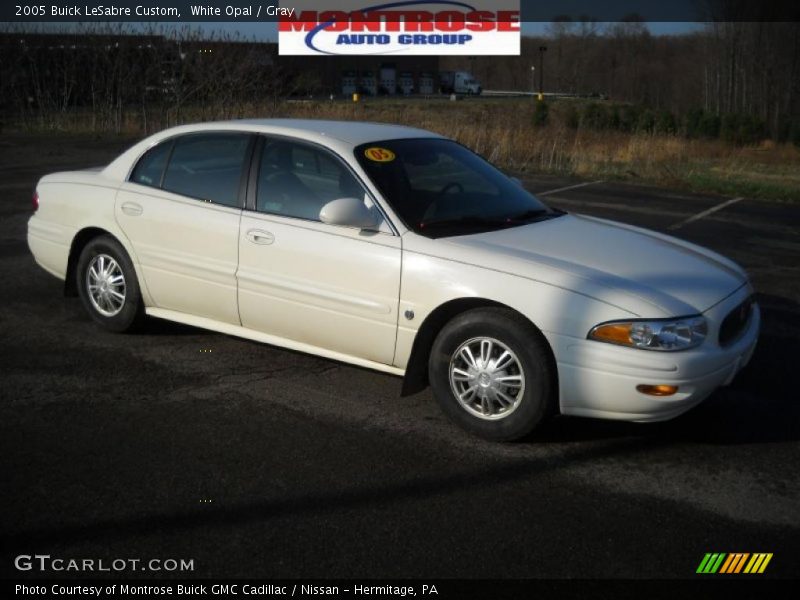 White Opal / Gray 2005 Buick LeSabre Custom